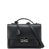 グッチ ディアマンテ ハンドバッグ ショルダーバッグ 2WAY 223650 ブラック レザー メンズ GUCCI 【中古】